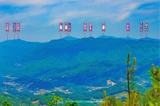 오독산 등산로 전경-②(오독산 정상 및 오독산에서 바라본 주변지역... 삼성산 기암괴석 및 100대 명산 안내(산정상 조망) 오독산 등산로 전경-②... 