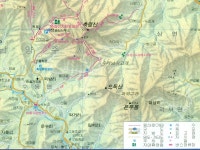 오독산 등산로 전경-②(오독산 정상 및 오독산에서 바라본 주변지역... 삼성산 기암괴석 및 100대 명산 안내(산정상 조망) 오독산 등산로 전경-②... 