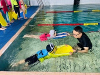 🏊🏻♀️수영수업 - 높은 하늘반 - 탑석아이랜드어린이집 🏊🏻‍♀️수영수업