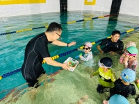🏊🏻♀️수영수업 - 높은 하늘반 - 탑석아이랜드어린이집 🏊🏻‍♀️수영수업