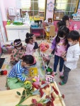 역할 ㅡ 꽃가게 놀이 - 해님반 - 삼천포 큰별어린이집 역할 ㅡ 꽃가게 놀이