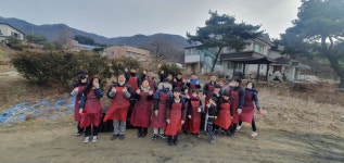 복대교회 남선교회 - 연탄배달사진 - 충북연탄은행 복대교회 남선교회