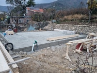 양산원동 2일차 1차자재 반입 etc - 양산 원동 22 - (주)나무집사랑 양산원동 2일차 1차자재 반입 etc