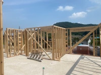 •청주 흥덕 ＜1층 골조 작업중＞ - 청주 흥덕 57 - (주)나무집사랑 •청주 흥덕 ＜1층 골조 작업중＞