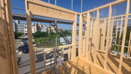 ◇화성 용주 - 2층 장선시공중 - 화성 용주 현장 - (주)나무집사랑 ◇화성 용주 - 2층 장선시공중