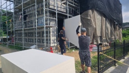 ◇화성 용주 - 석고보드 입고 및 각종 블러킹시공 외 - 화성 용주 현장 - (주)나무집사랑 ◇화성 용주 - 석고보드 입고 및 각종 블러킹시공 외