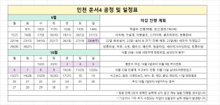 인천 운서 4 공정 및 일정표 - 인천 운서④ 27 - (주)나무집사랑 인천 운서 4 공정 및 일정표