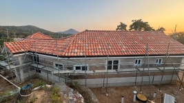 10월 28일(화) 세라믹사이딩 설치작업 - 예산 대동 38 - (주)나무집사랑 10월 28일(화) 세라믹사이딩 설치작업