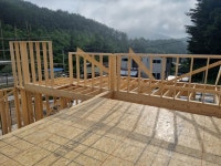 태백통리 6일차 다락방 T&G 설치 etc - 태백 통리 30 - (주)나무집사랑 태백통리 6일차 다락방 T&G 설치 etc