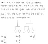 대진표 확률 기출입니다. - 질문과 답 - math114 수학자료실 대진표 확률 기출입니다.