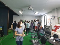 수성장애인스크린파크골프교육 - @ 자유게시판 - 대한파크골프연맹 수성장애인스크린파크골프교육