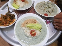 서리태 콩국수 - 김포이쁜이방구석 ㅋ - 산골 초가집펜션, 서리태 콩국수