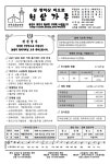연중제12주일6/21 - 본당주보 (원삼가족) - 원삼성당 연중제12주일6/21