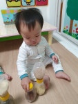 어여쁜 하민이예요~^^ - 단비반 - 영세아 전용 신나는 자연 어린이집 어여쁜 하민이예요~^^