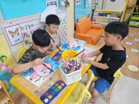 8 월1주 미술교실~^^ - 2026 별님반 친구들 - 반디어린이집(신월동) 8 월1주 미술교실~^^