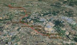 경기둘레길 43-1 서운면사무소-용정교 - 둘레길 GPS Track - GPS 월드 경기둘레길 43-1 서운면사무소-용정교