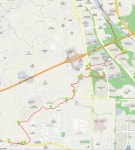 청명지맥 02-1구간 세마역-왕림고개 - 둘레길 GPS Track - GPS 월드 청명지맥 02-1구간 세마역-왕림고개
