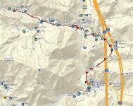 엄미천둘레길 (광지원사거리-의안대군묘입구) - 둘레길 GPS Track - GPS 월드 엄미천둘레길 (광지원사거리-의안대군묘입구)