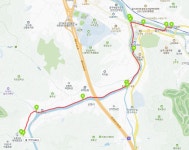 노곡천둘레길03(곤지암역-세웅상회 앞) - 둘레길 GPS Track - GPS 월드 노곡천둘레길03(곤지암역-세웅상회 앞)