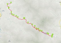 경기둘레길 25-2코스 가평은혜마을-양평 산음자연휴양림 - 둘레길 GPS Track - GPS 월드 경기둘레길 25-2코스 가평은혜마을-양평... 