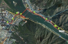 한강자전거길(하남검단산역-다산성곽) - 둘레길 GPS Track - GPS 월드 한강자전거길(하남검단산역-다산성곽)