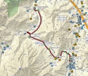노곡천 둘레길02(도척면사무소-황금들판) - 둘레길 GPS Track - GPS 월드 노곡천 둘레길02(도척면사무소-황금들판)