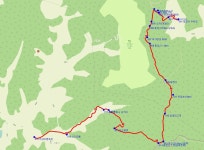 경기둘레길 40코스 칠상사-금광저수지(석암마을) - 둘레길 GPS Track - GPS 월드 경기둘레길 40코스 칠상사-금광저수지(석암마을)