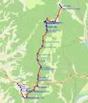 경기둘레길 32코스 장수폭포 입구-강천면사무소 - 둘레길 GPS Track - GPS 월드 경기둘레길 32코스 장수폭포 입구-강천면사무소