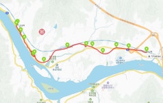 한강자전거길(신원역-국수역-아신역) - 둘레길 GPS Track - GPS 월드 한강자전거길(신원역-국수역-아신역)