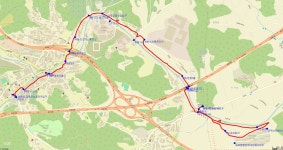 오산천(경안천) 산책길(능원초교사거리-동림교) - 둘레길 GPS Track - GPS 월드 오산천(경안천) 산책길(능원초교사거리-동림교)