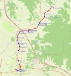경기둘레길 37코스 현수1리버스정류장-장호원시외버스터미널 - 둘레길 GPS Track - GPS 월드 경기둘레길 37코스 현수1리버스정류장... 