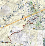 청명지맥 02-1구간 세마역-왕림고개 - 둘레길 GPS Track - GPS 월드 청명지맥 02-1구간 세마역-왕림고개