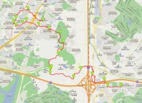 한남정맥 용인지역01 풍산(아)삼거리-새천년 신릉초등학교 - 둘레길 GPS Track - GPS 월드 한남정맥 용인지역01 풍산(아)삼거리-새천년... 