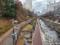 정평천 산책로 03 별빛공원-오리역버스정류장 - 둘레길 GPS Track - GPS 월드 정평천 산책로 03 별빛공원-오리역버스정류장