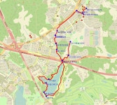 신대호수 둘래길(아이파크5단지-서봉숲속공원) - 둘레길 GPS Track - GPS 월드 신대호수 둘래길(아이파크5단지-서봉숲속공원)