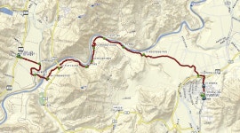 경기둘레길 14코스 중3리.심재-운천 터미널 - 둘레길 GPS Track - GPS 월드 경기둘레길 14코스 중3리.심재-운천 터미널