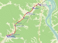 경기둘레길 21코스 가평역-상천역 - 둘레길 GPS Track - GPS 월드 경기둘레길 21코스 가평역-상천역