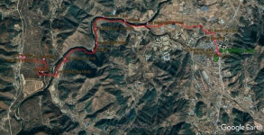 경기둘레길 14코스 중3리.심재-운천 터미널 - 둘레길 GPS Track - GPS 월드 경기둘레길 14코스 중3리.심재-운천 터미널