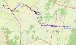 경기둘레길 43-1 서운면사무소-용정교 - 둘레길 GPS Track - GPS 월드 경기둘레길 43-1 서운면사무소-용정교