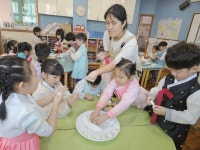 추석이에요ㆍ송편빚기 - 슬기롭고지혜로운친구들 - 꿈돌이예능어린이집 추석이에요ㆍ송편빚기