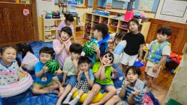 꿈돌이 해수욕장~~🏊♂️💦 - 슬기롭고지혜로운친구들 - 꿈돌이예능어린이집 꿈돌이 해수욕장~~🏊‍♂️💦