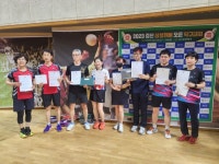2023 경산 삼성현배오픈탁구대회일반부시상식 - 포토갤러리 - 경산시탁구협회 2023 경산 삼성현배오픈탁구대회일반부시상식