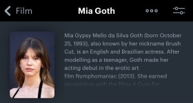 배우 미아 고스 본명 - 악플달면 쩌리쩌려버려 - ＊여성시대＊ 차분한 20대들의 알흠다운 공간 배우 미아 고...