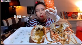 도로시 킹크랩&크레이지피쉬 먹방 - 악플달면 쩌리쩌려버려 - ＊여성시대＊ 차분한 20대들의 알흠다운 공간 도로시 킹크랩&크레이지피쉬 먹방
