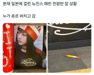 일본에 걸린 뉴진스 해린 전광판 앞 상황 - 악플달면 쩌리쩌려버려 - ＊여성시대＊ 차분한 20대들의 알흠다운 공간 일본에 걸린 뉴진스 해린... 