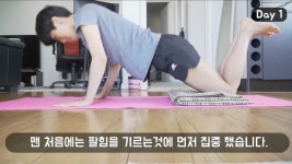 푸쉬업 30일 하루 60개씩 했을 때 몸의 변화 - 악플달면 쩌리쩌려버려... 20대들의 알흠다운 공간 푸쉬업 30일 하루 60개씩 했을 때 몸의 변화