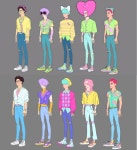 케데헌) 귀마도 이건좀.....할듯한 사자보이즈 소다팝 헤어코디 초기컨셉 - 악플달면 쩌리쩌려버려 - ＊여성시대＊ 차분한 20대들의 알흠다운 공간... 