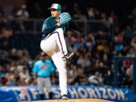 [MiLB] '롯데서 방출' 데이비슨, 트리플A 폭격→6⅔이닝 무실점 