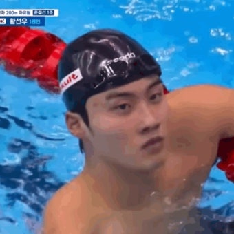 세계 수영 선수권대회  결승 진출한 황선우, 이호준 선수 준결승 영상 + 움짤 (도파민 쩔) - 악플달면 쩌리쩌려버려 - ＊여성시대＊ 차분한...