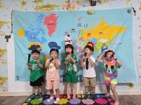 👨🏫7월 키자니아 체험 - 기상캐스터🌬☂️☁️☃️☀️ - 만3세해누리반 - 행복한 한들어린이집 👨‍🏫7월 키자니아 체험... 